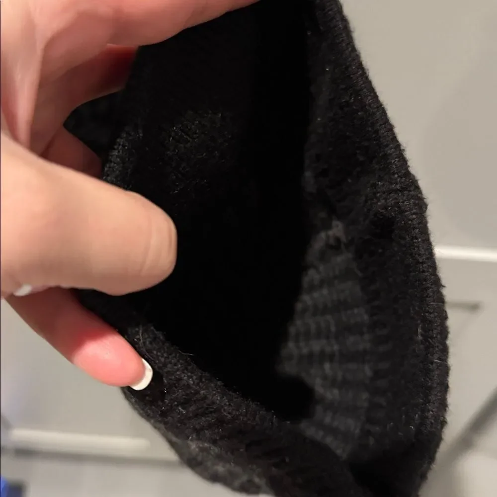 Emporio Armani Dark Gray kids Scarf and hat